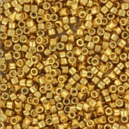 Miyuki delica beads 11/0 - Duracoat galvanized gold DB-1832